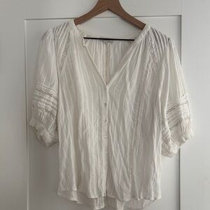 Z Supply White Blouse